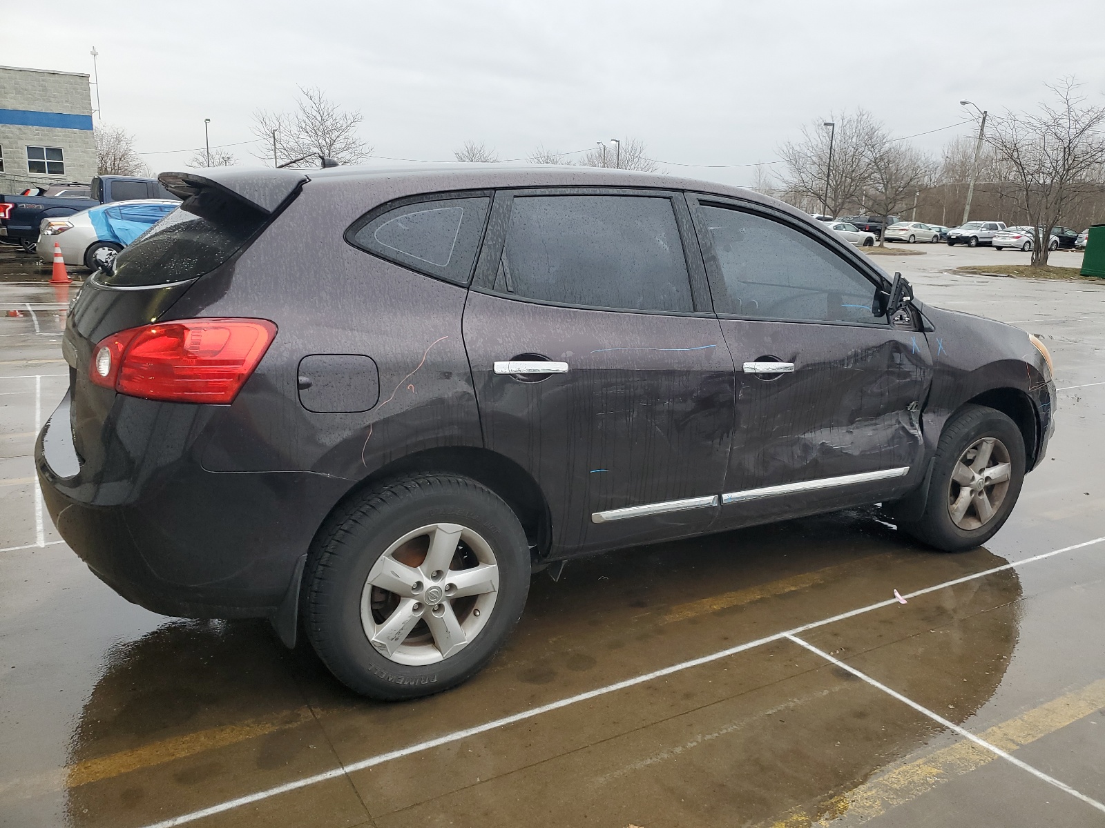 2013 Nissan Rogue S vin: JN8AS5MT9DW526456