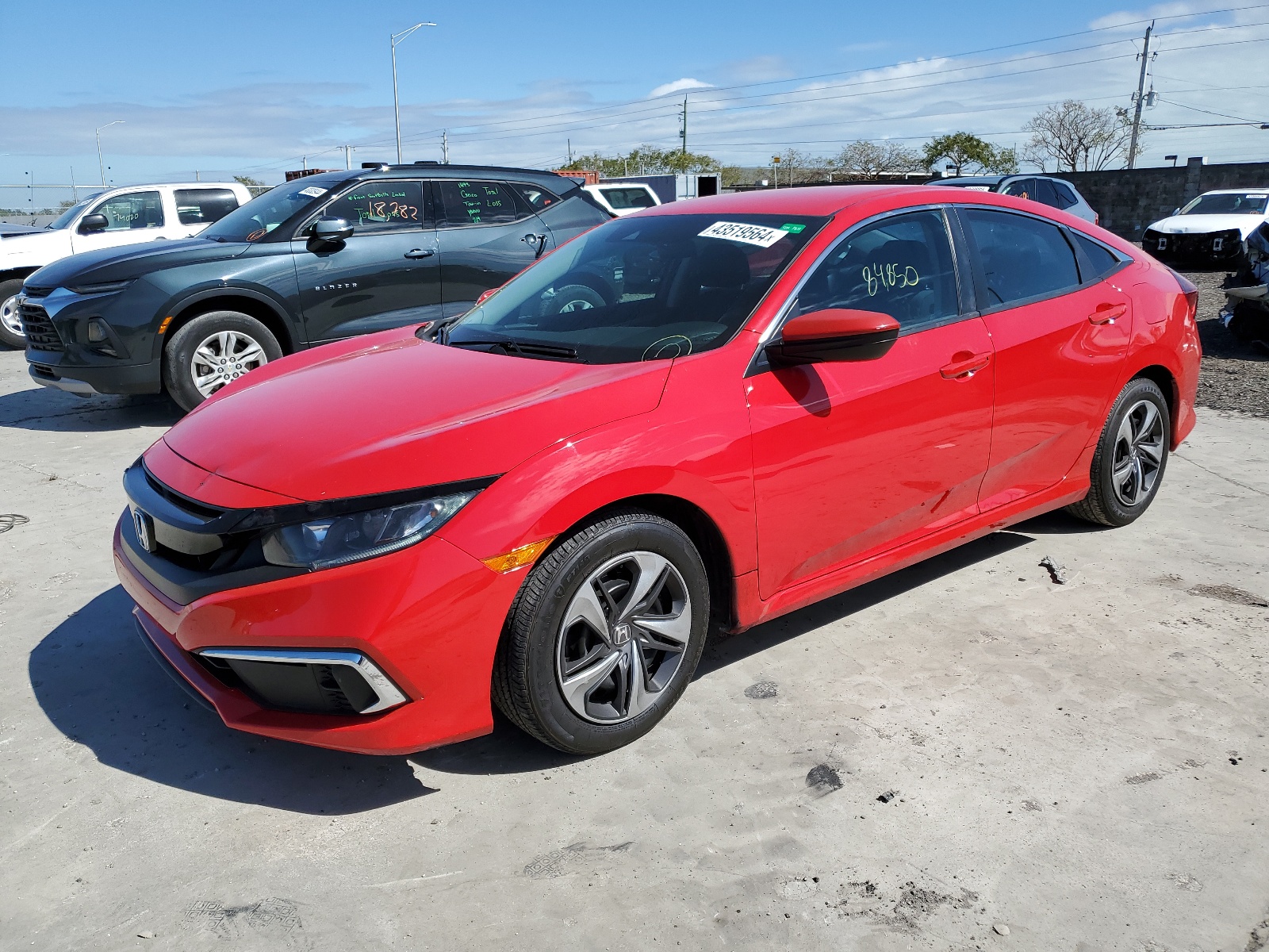 2019 Honda Civic Lx vin: 2HGFC2F64KH563027