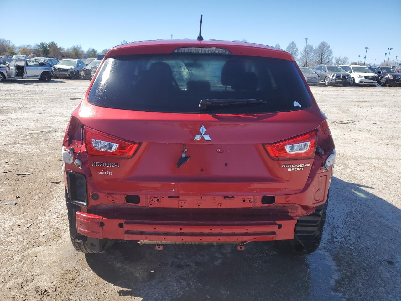 2014 Mitsubishi Outlander Sport Es VIN: 4A4AP3AU7EE025354 Lot: 44749194