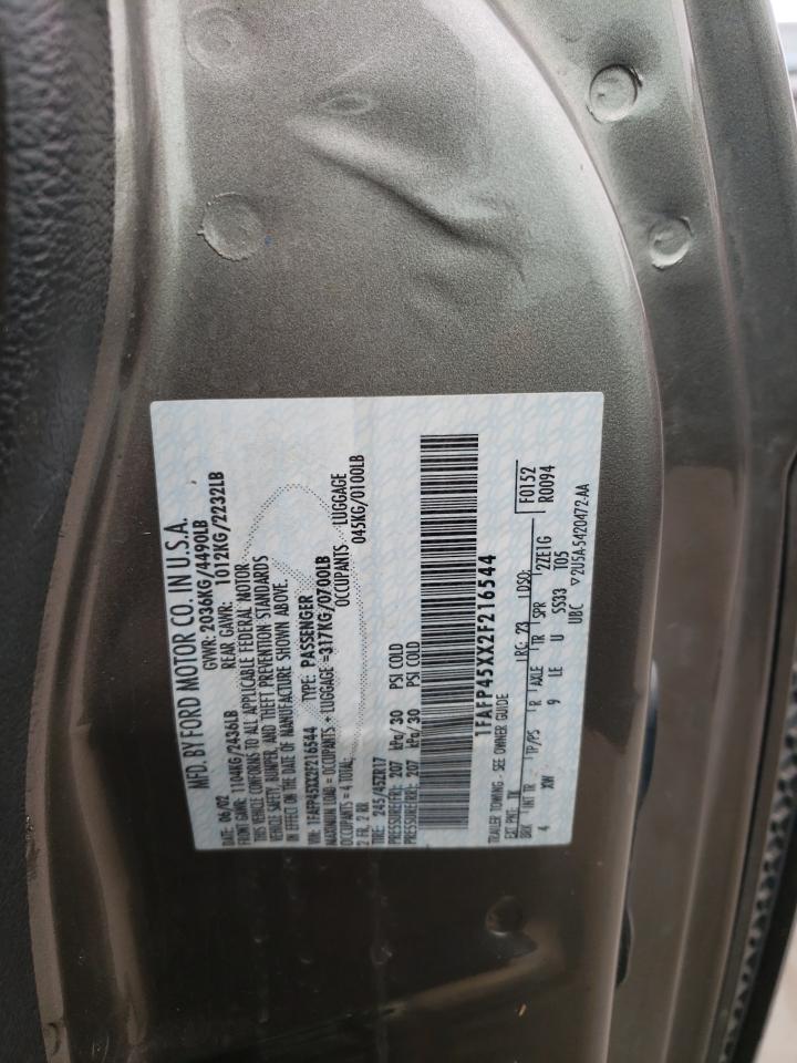 2002 Ford Mustang Gt VIN: 1FAFP45XX2F216544 Lot: 79938504
