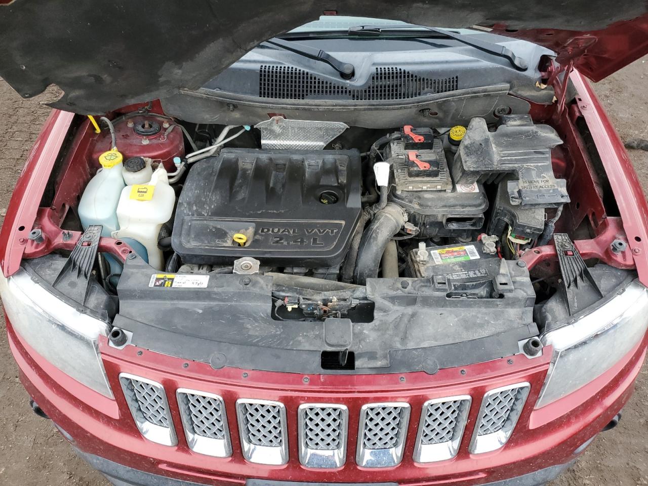 2016 Jeep Compass Latitude VIN: 1C4NJDEBXGD631135 Lot: 41852194