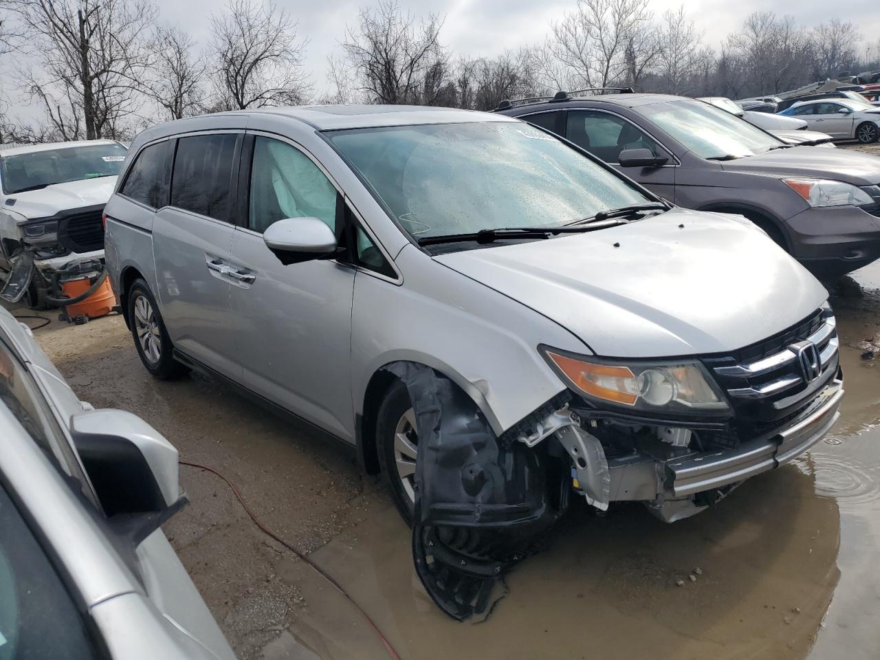 2015 Honda Odyssey Exl VIN: 5FNRL5H62FB101569 Lot: 43692414