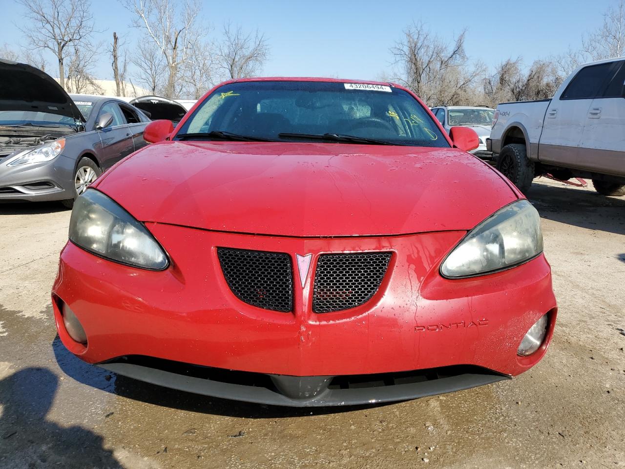 2007 Pontiac Grand Prix VIN: 2G2WP552971179543 Lot: 43206494