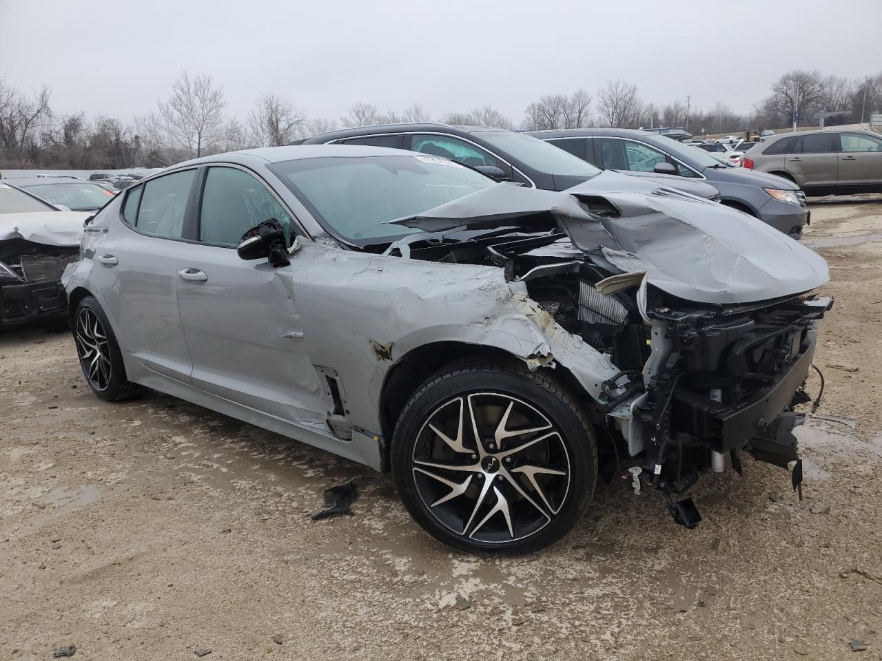 2022 Kia Stinger Gt Line VIN: KNAE35LD1N6107777 Lot: 41357694