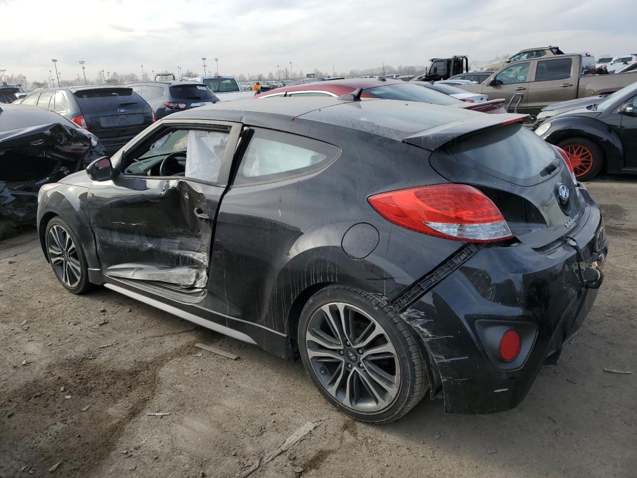 2016 Hyundai Veloster Turbo VIN: KMHTC6AE2GU266264 Lot: 41637404