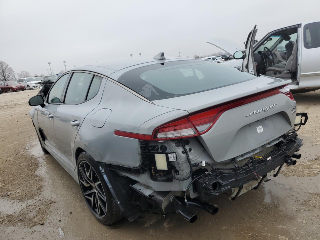 2022 Kia Stinger Gt Line VIN: KNAE35LD1N6107777 Lot: 41357694