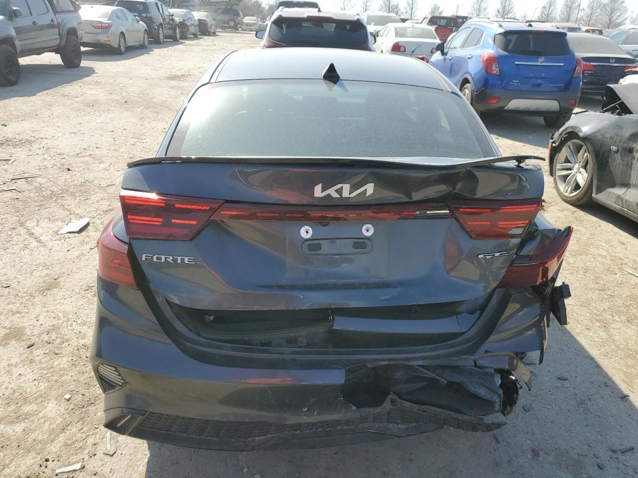 2022 Kia Forte Gt Line VIN: 3KPF54AD8NE428160 Lot: 44491044