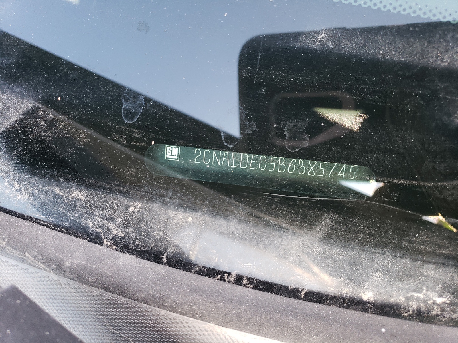 2CNALDEC5B6385745 2011 Chevrolet Equinox Lt