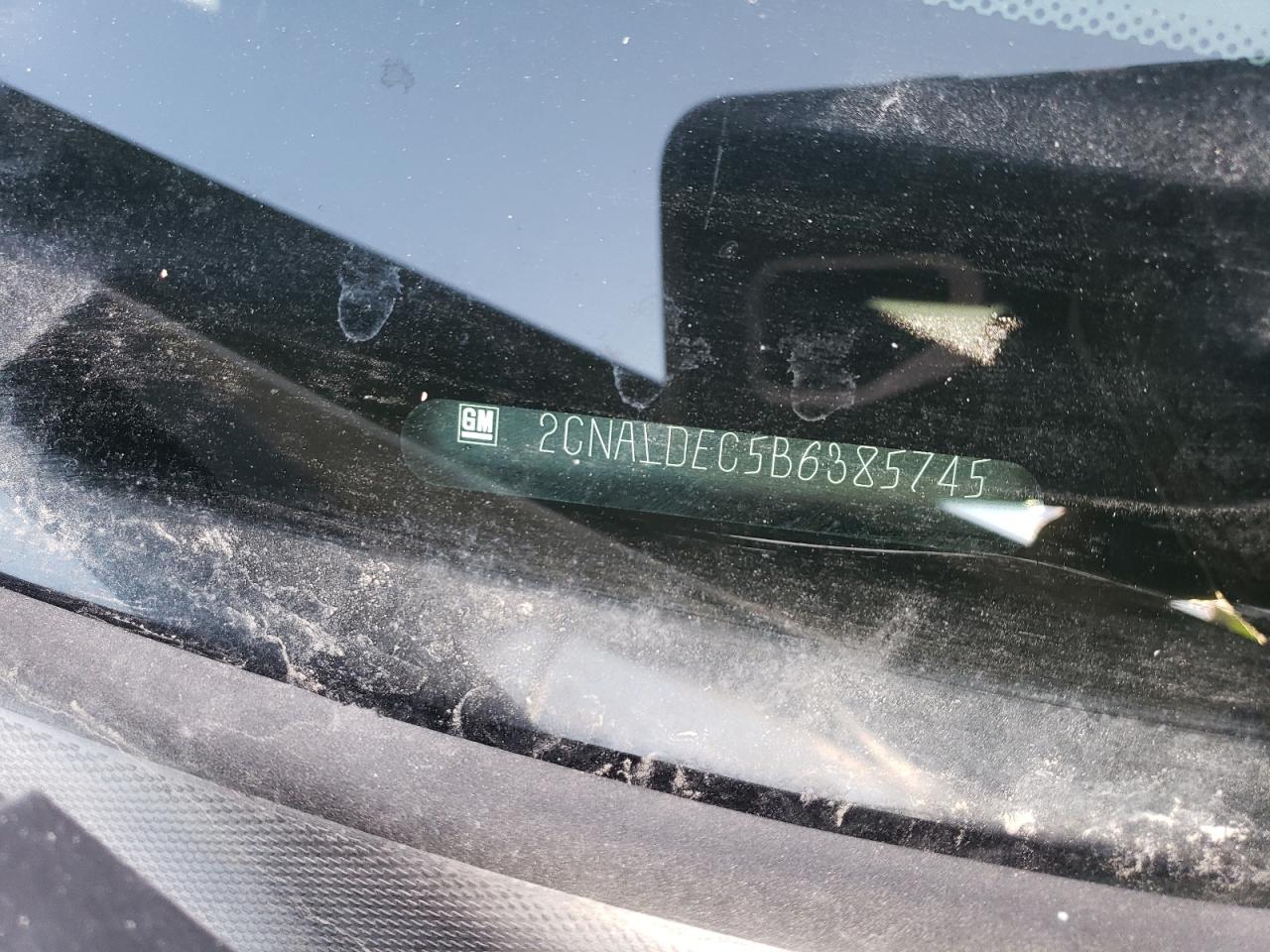 2011 Chevrolet Equinox Lt VIN: 2CNALDEC5B6385745 Lot: 42490234