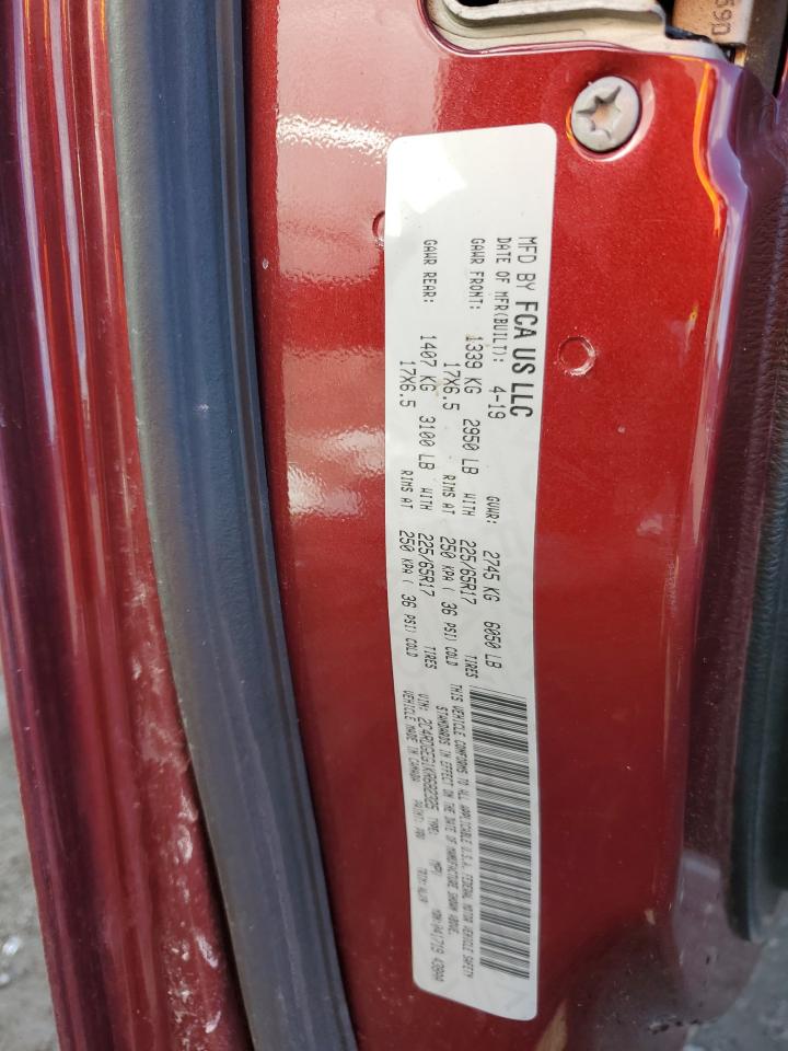 2019 Dodge Grand Caravan Gt VIN: 2C4RDGEG1KR682325 Lot: 45020875