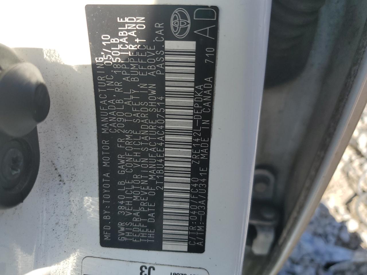 2010 Toyota Corolla - Image 12