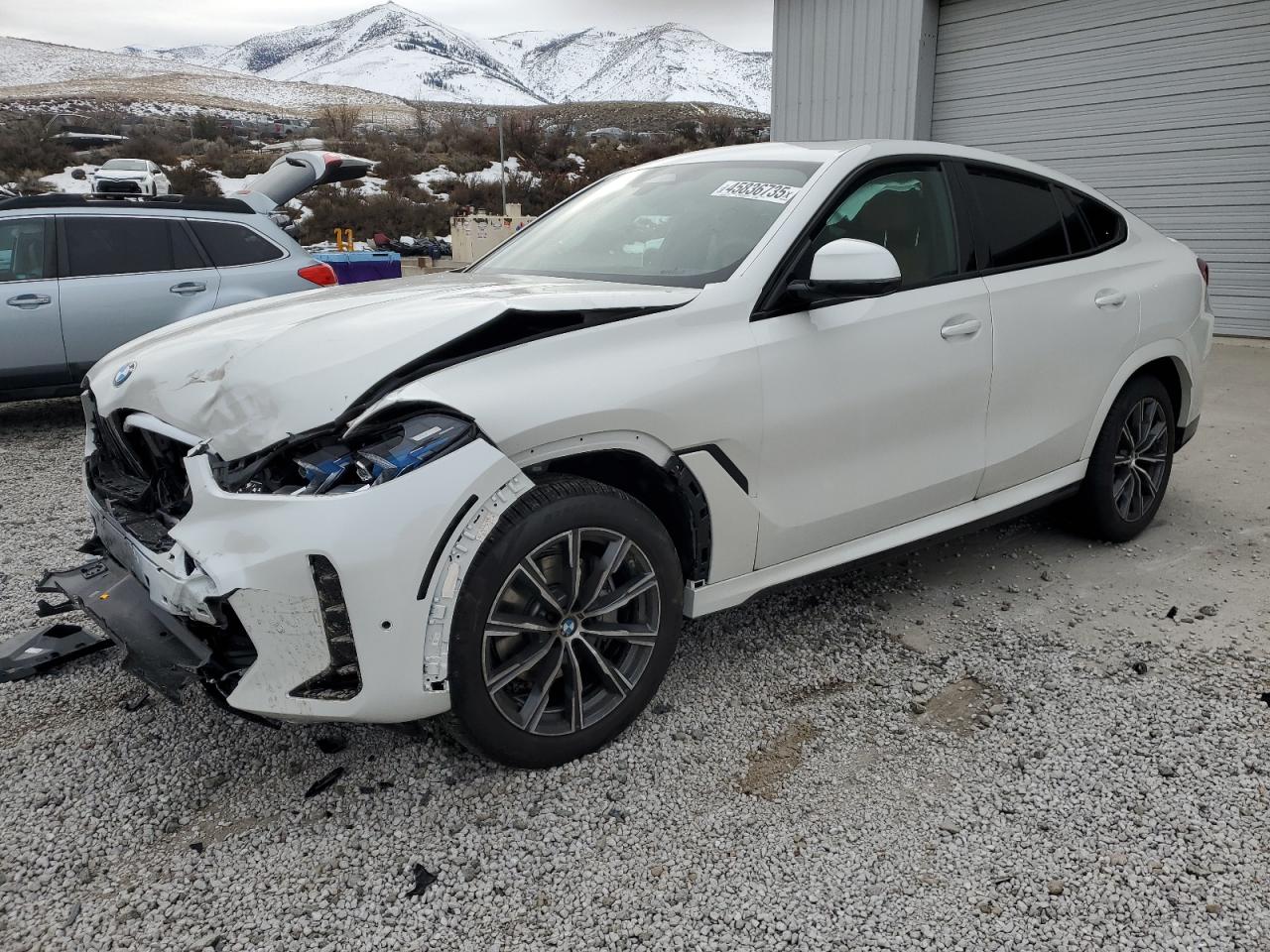 2025 BMW X6 WHITE VIN: 5UX33EX02S9Y43959