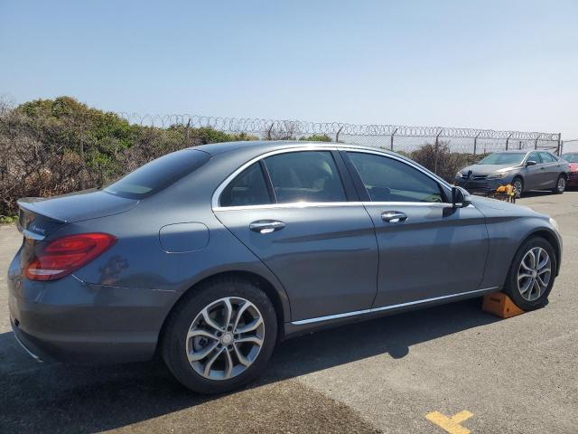 MERCEDES-BENZ C-CLASS 2016 Сірий