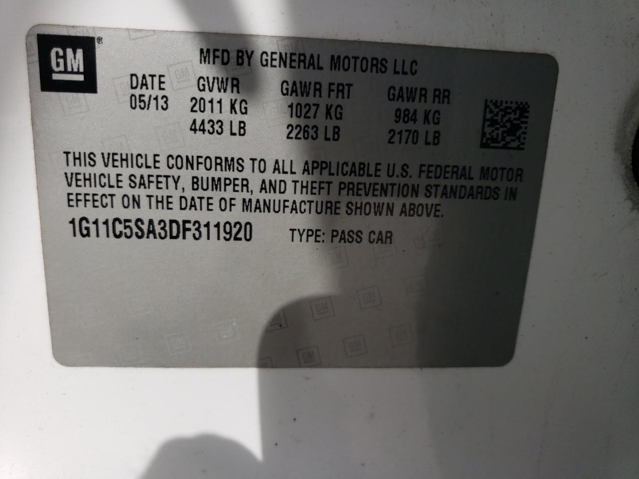 2013 Chevrolet Malibu - Image 12