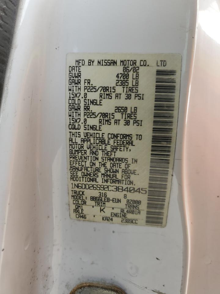 2002 Nissan Navara (Frontier) - Image 14