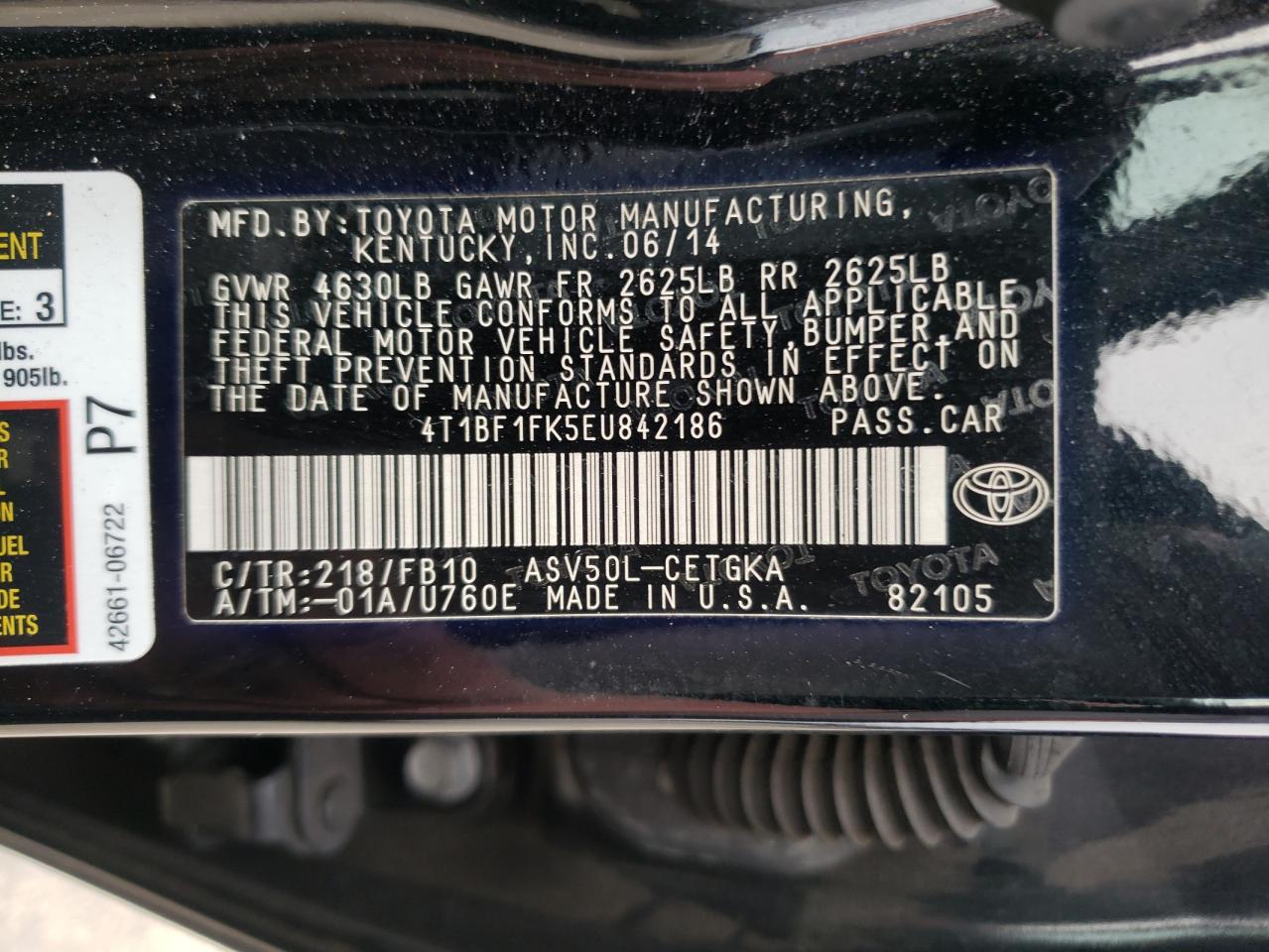 2014 Toyota Camry - Image 12