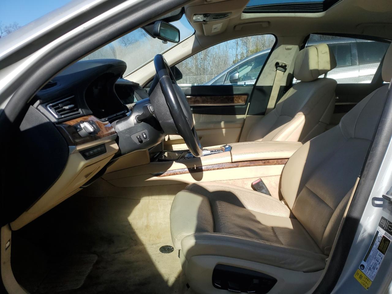 2013 BMW 750 I VIN: WBAYA8C52DD227661 Lot: 46436505