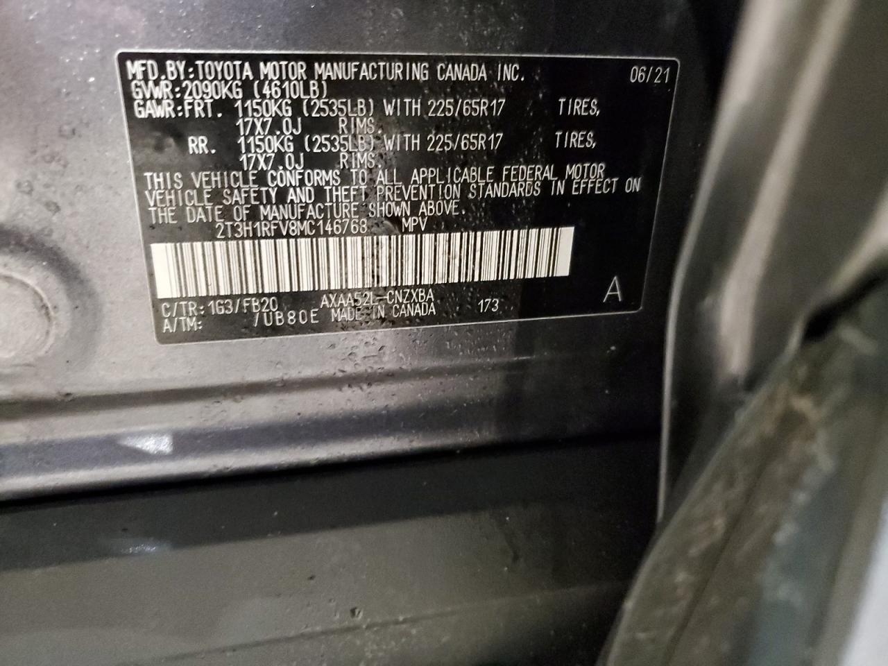 2021 Toyota RAV 4 - Image 15