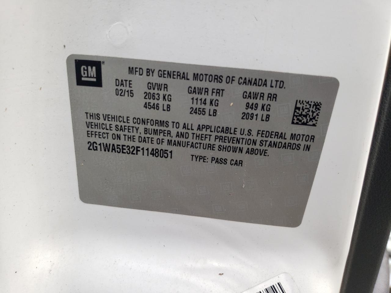 2015 Chevrolet Impala - Image 12