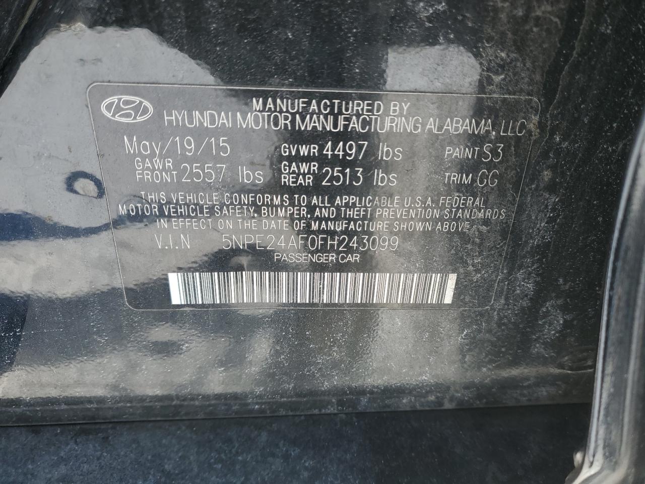 2015 Hyundai Sonata - Image 12