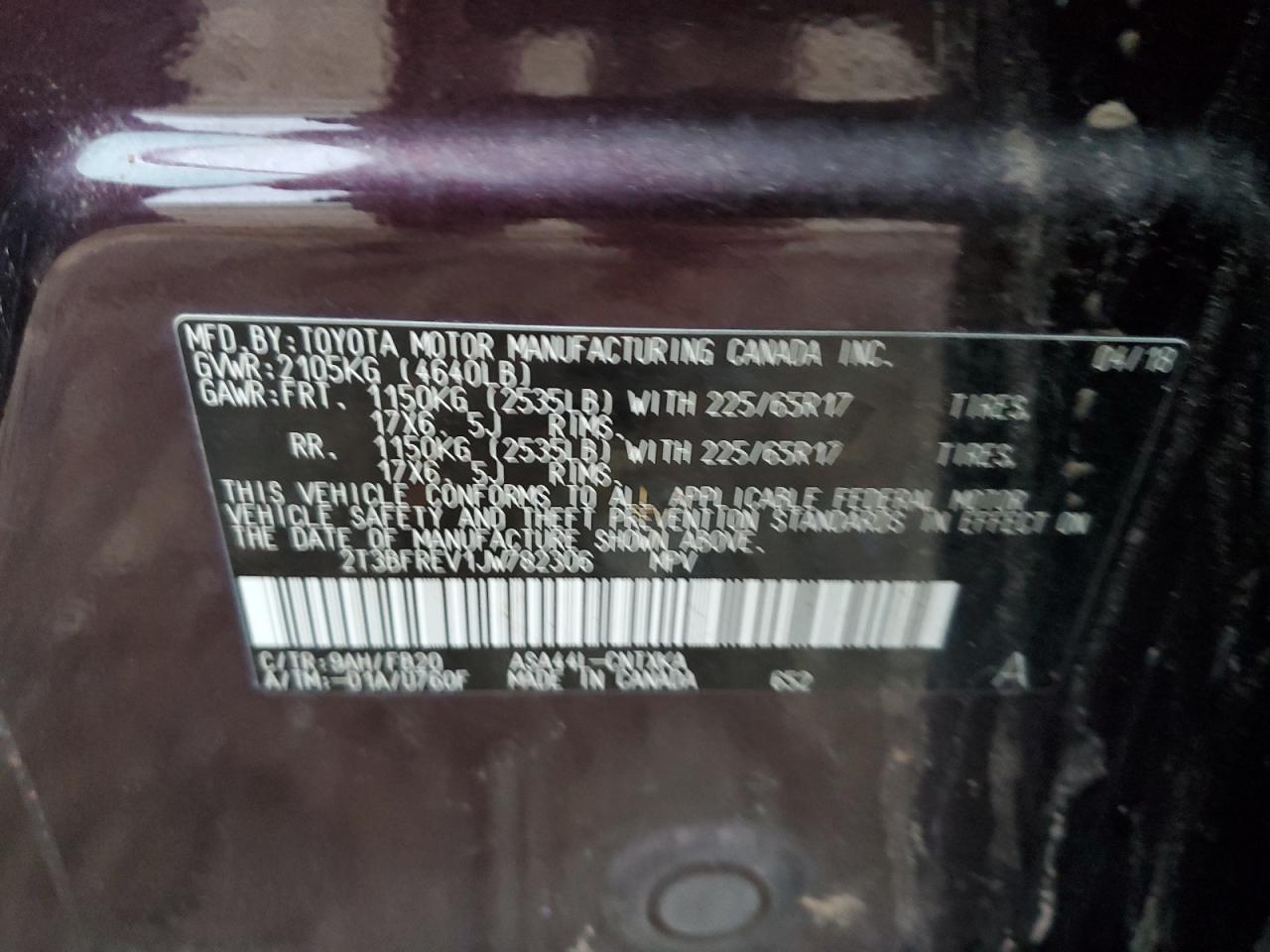 2018 Toyota RAV 4 - Image 13