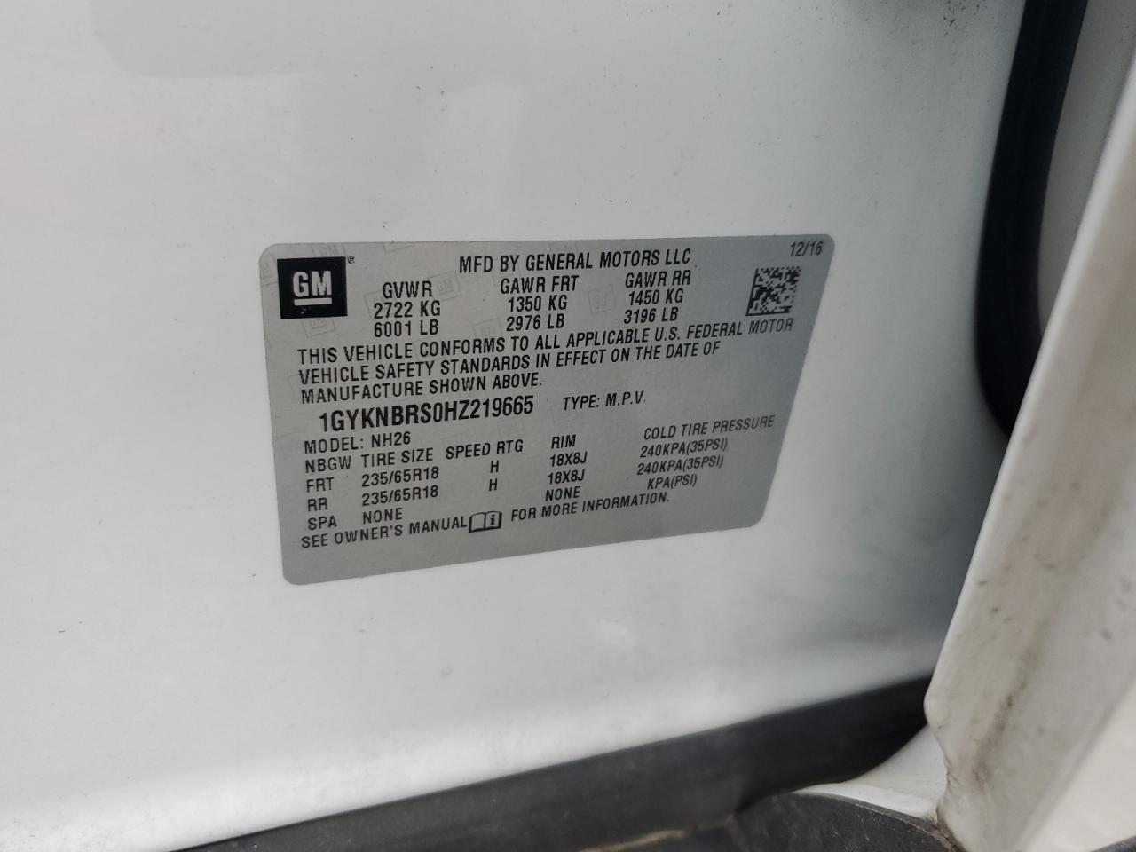 2017 Cadillac XT5 - Image 15