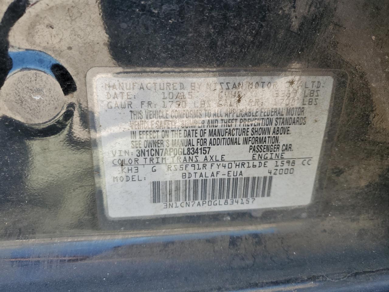 2016 Nissan Versa - Image 12