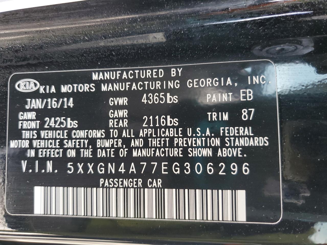 2014 Kia Optima - Image 13