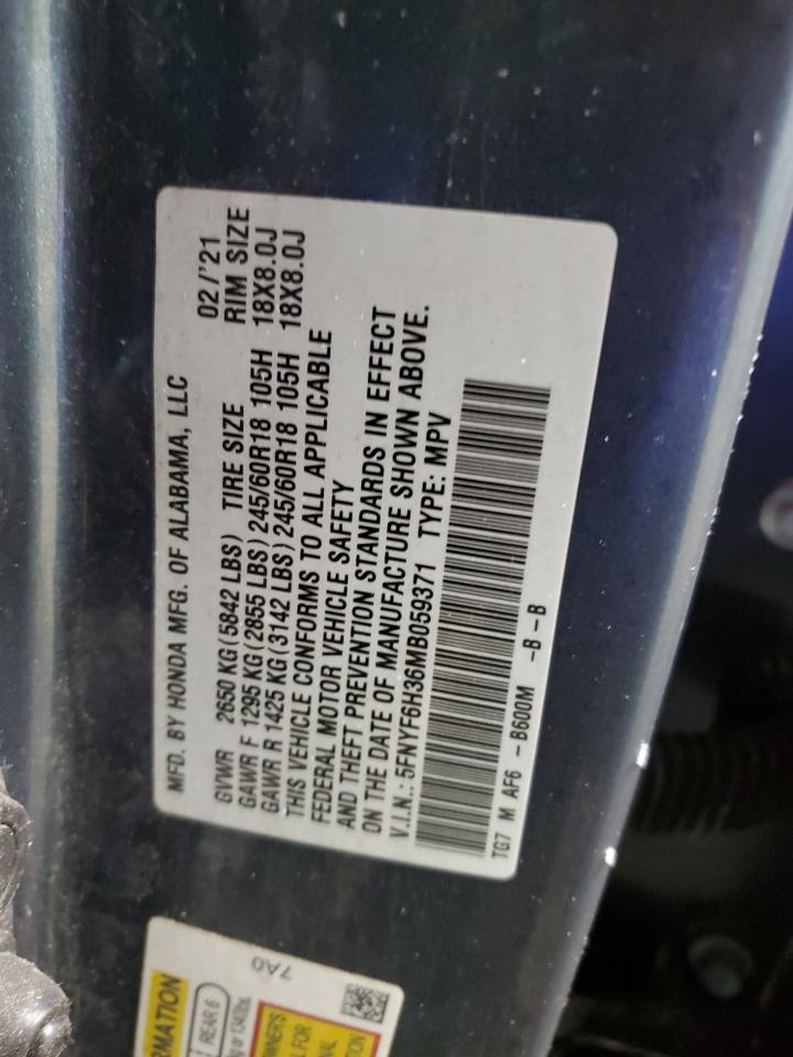 2021 Honda Pilot - Image 14