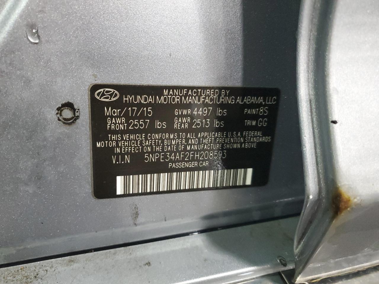 2015 Hyundai Sonata - Image 13