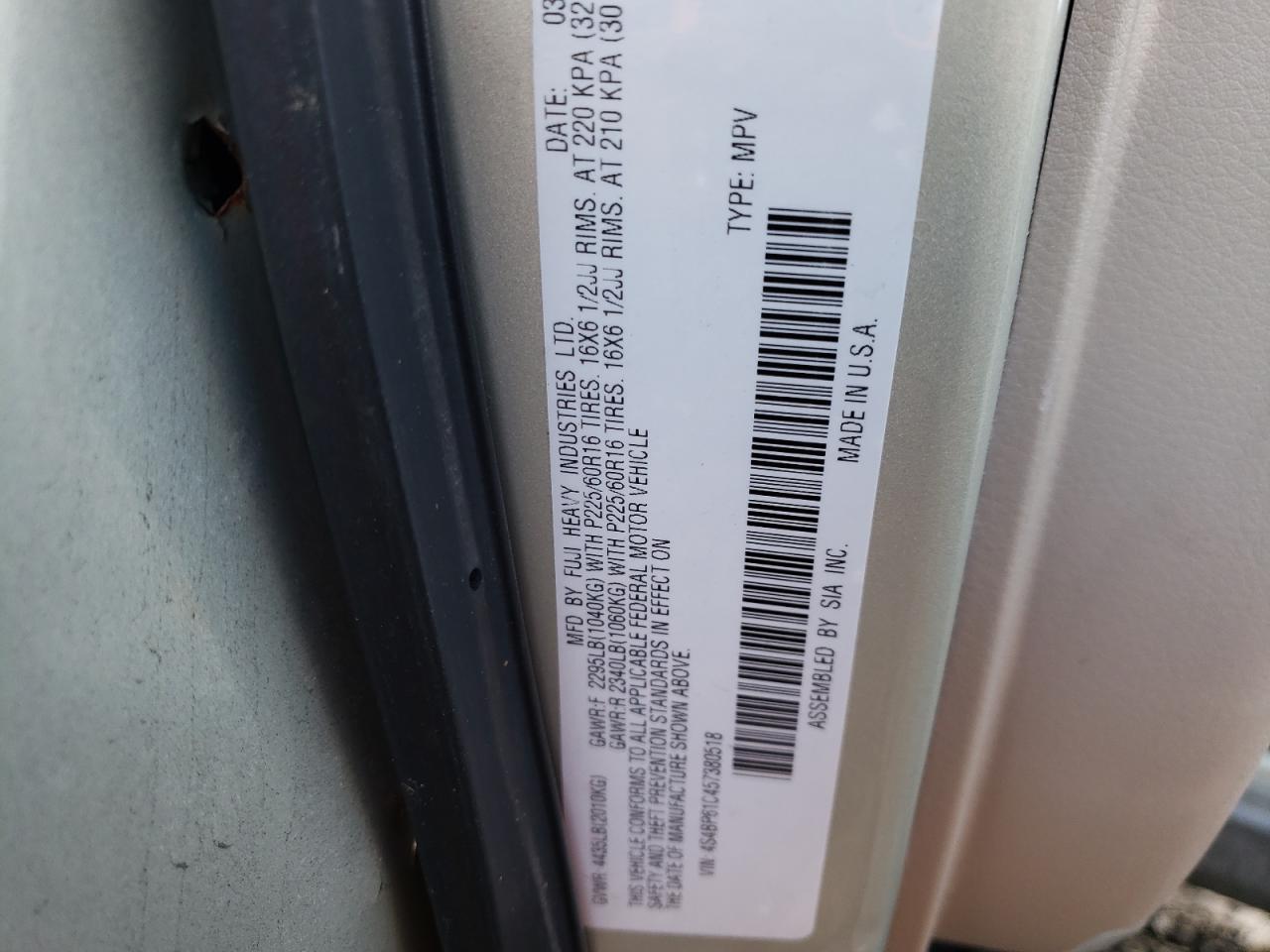 2005 Subaru Legacy - Image 14