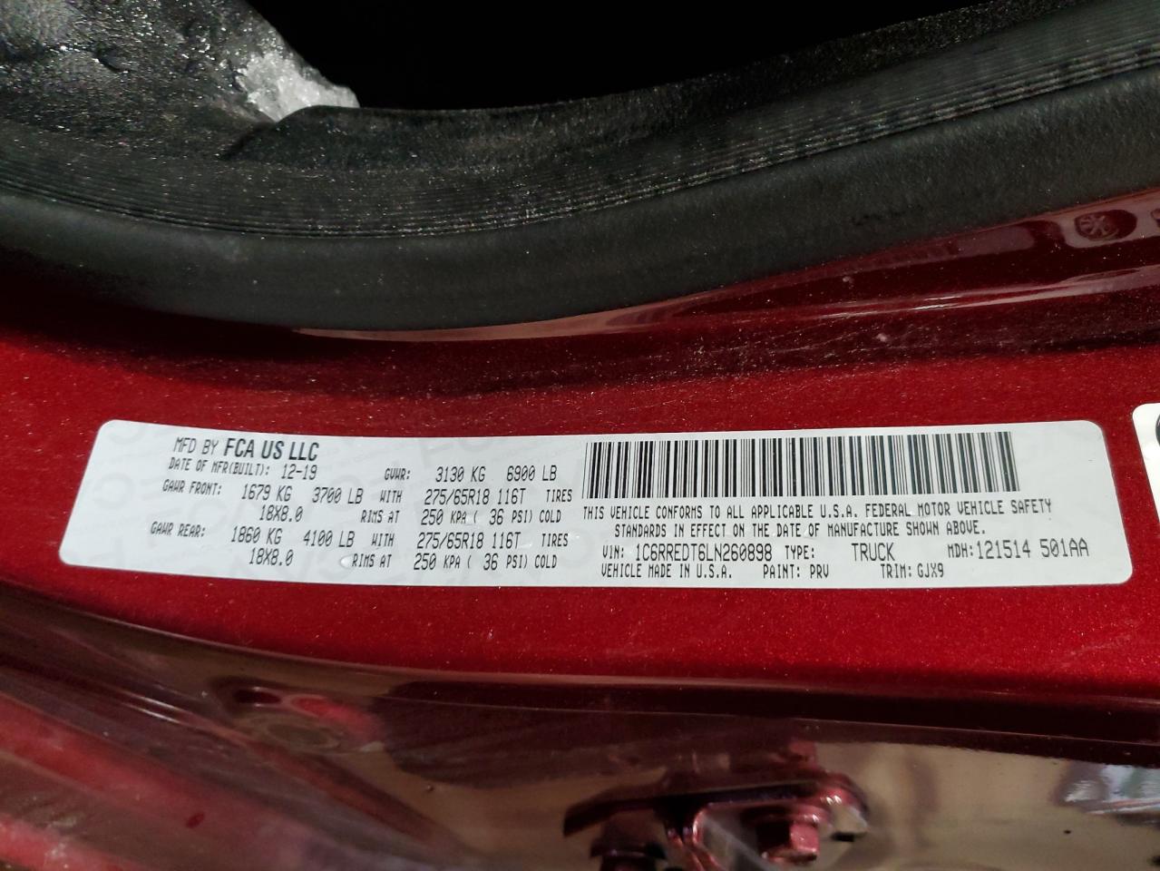 2020 RAM 1500 - Image 12