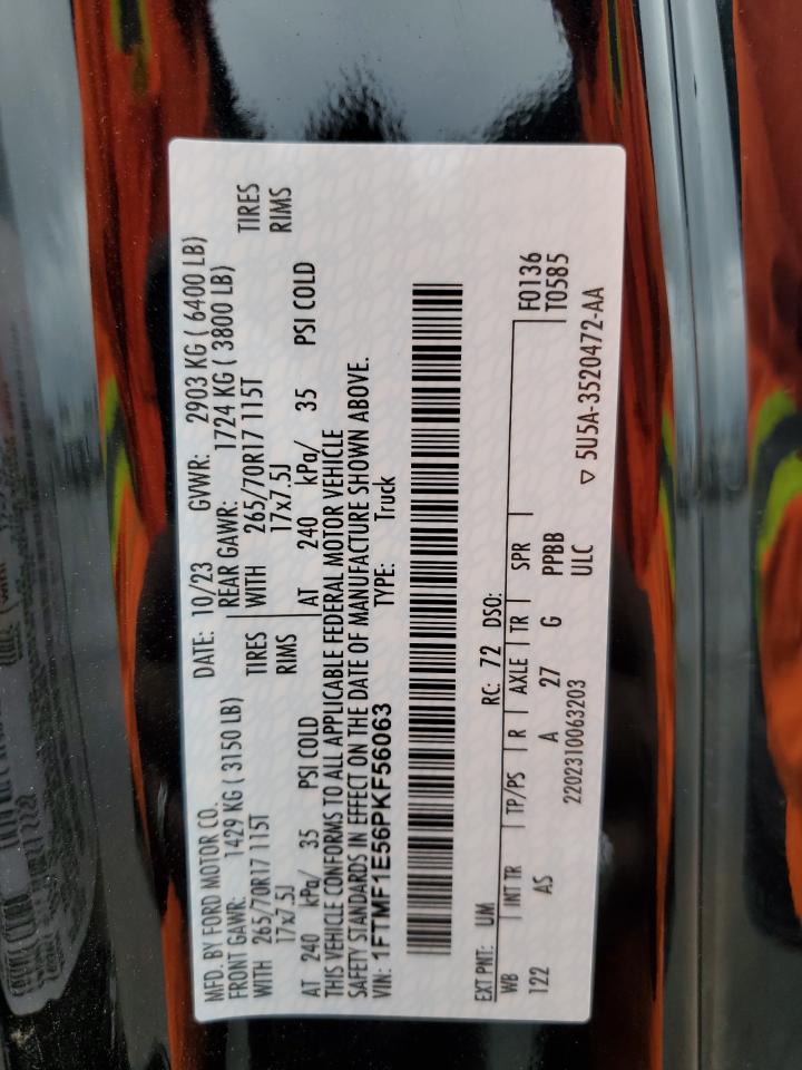1FTMF1E56PKF56063 FORD All Models 2023