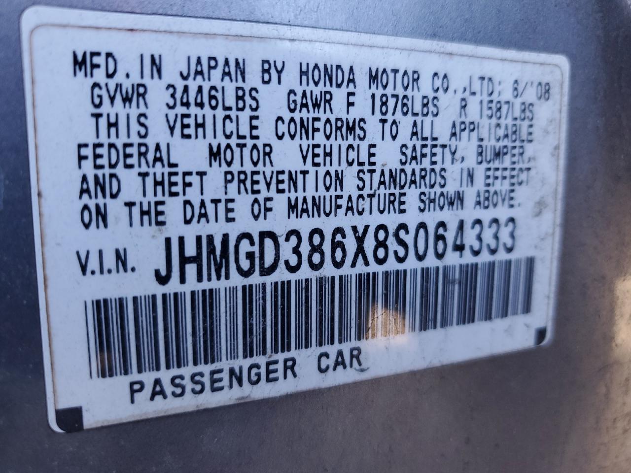 2008 Honda Fit - Image 12
