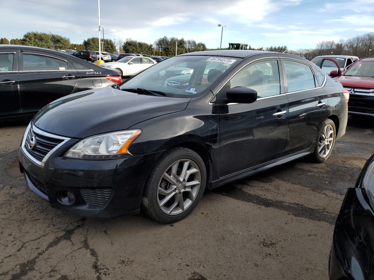 2013 Nissan Sentra S იყიდება East Granby-ში, CT - Minor Dent/Scratches