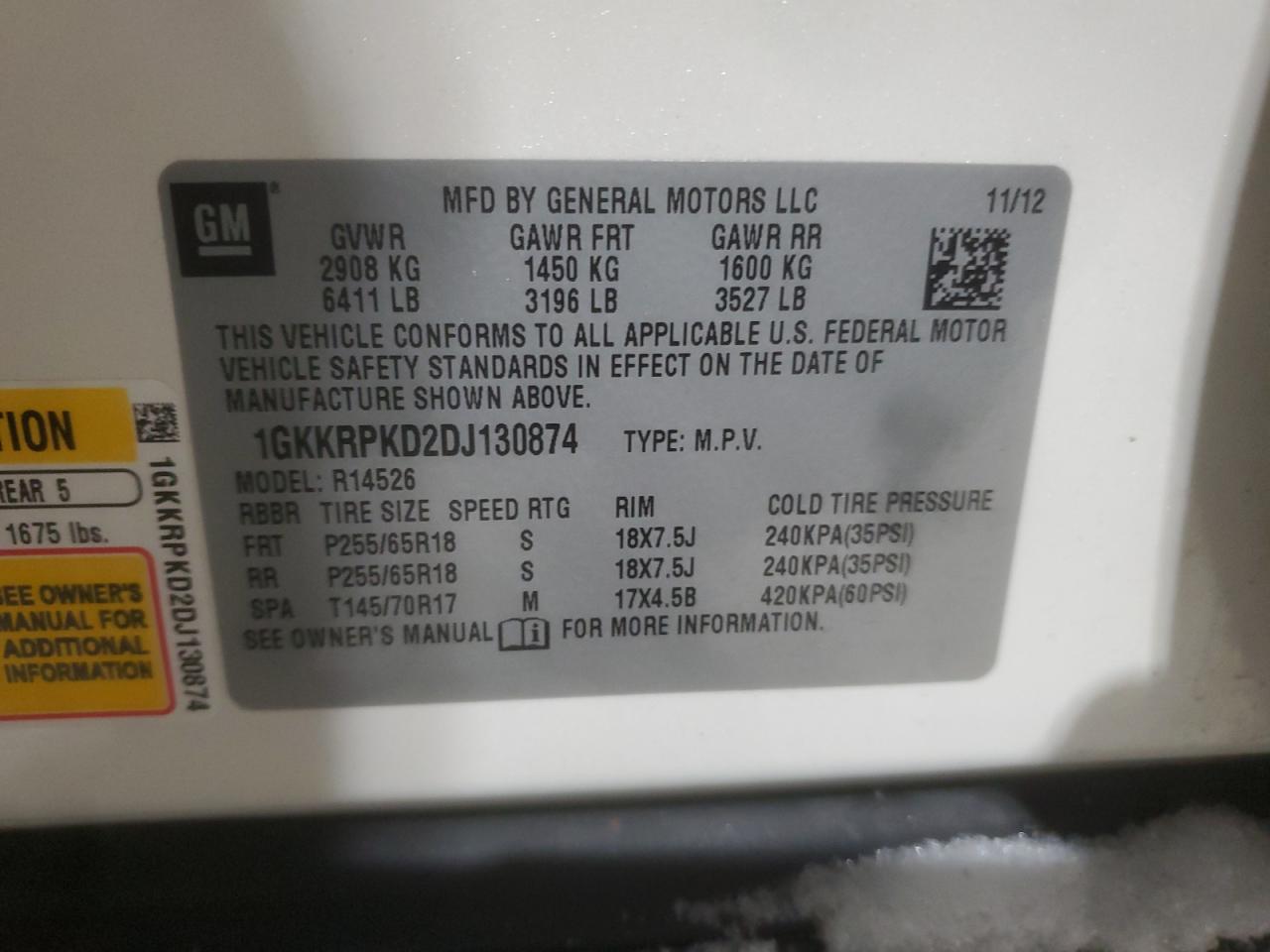 2013 GMC Acadia - Image 15