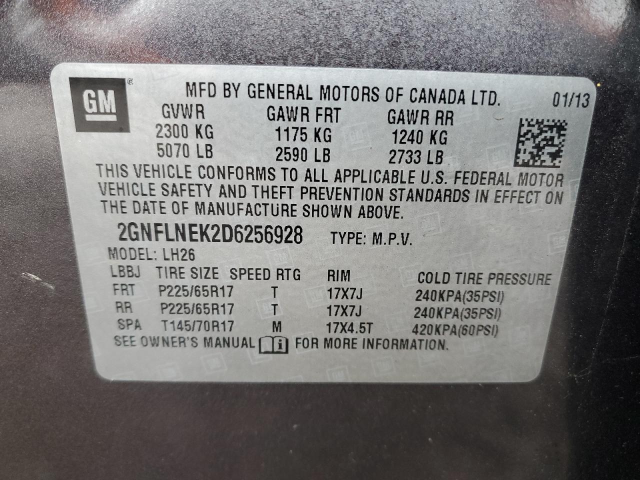2013 Chevrolet Equinox - Image 16