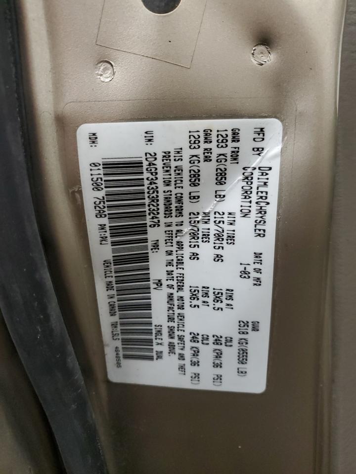 2003 Dodge Caravan - Image 16
