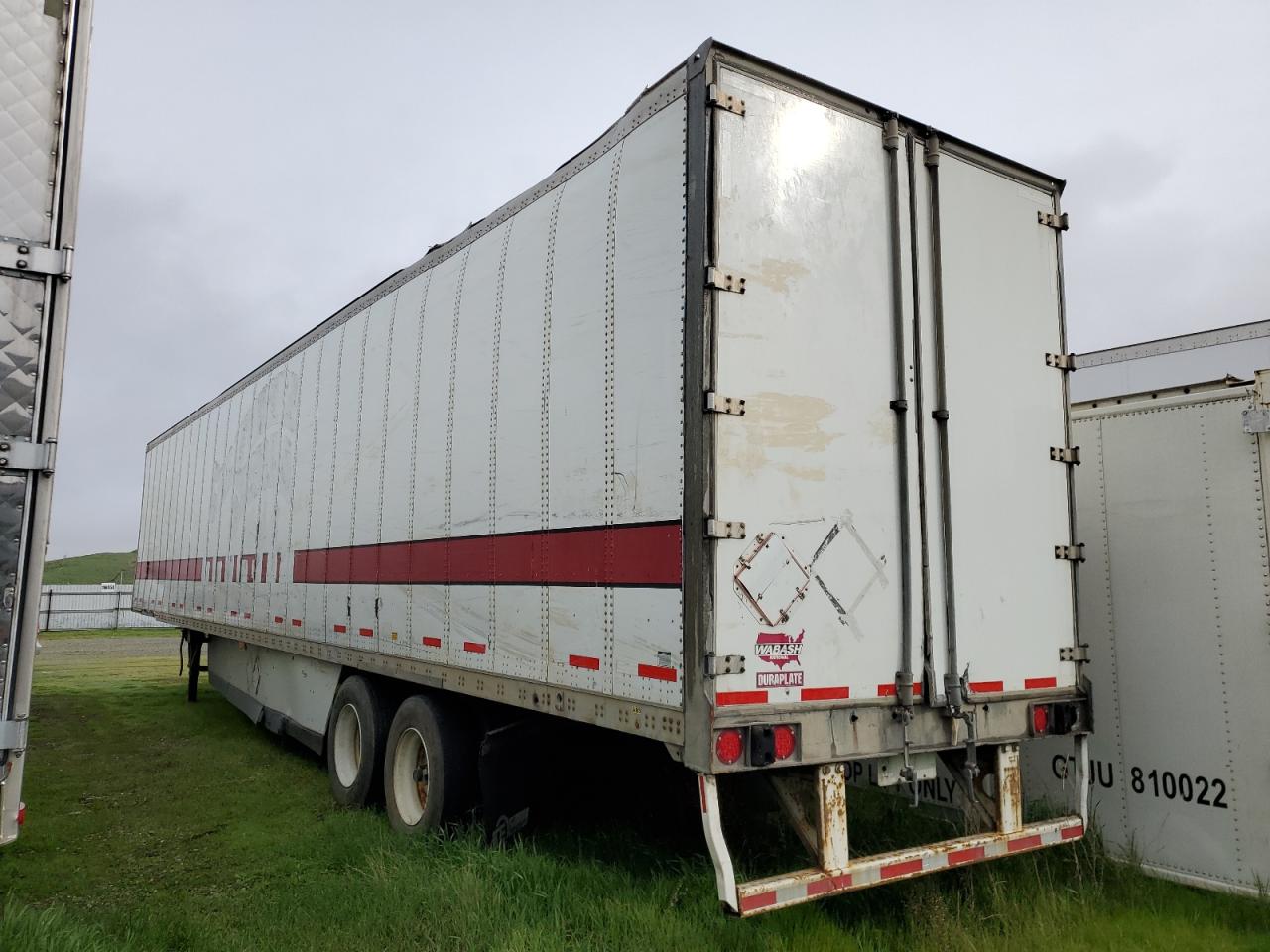 2015 Wabash Dry Van продається в Sacramento, CA - All Over