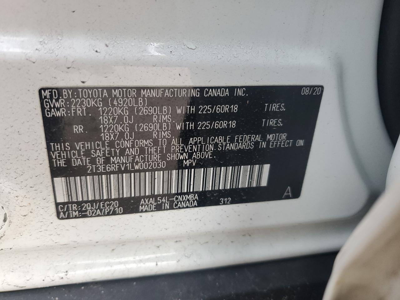 2020 Toyota RAV 4 - Image 13