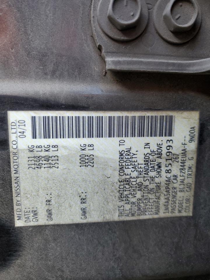 2010 Nissan Maxima - Image 12