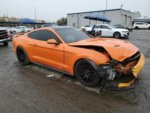  FORD MUSTANG 2021 Оранжевый
