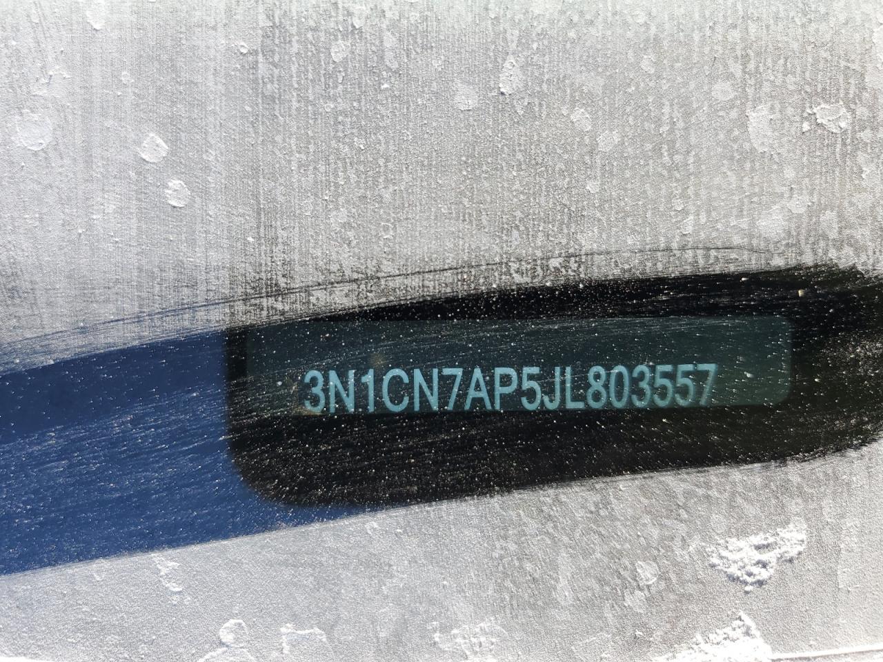3N1CN7AP5JL803557 NISSAN VERSA 2018
