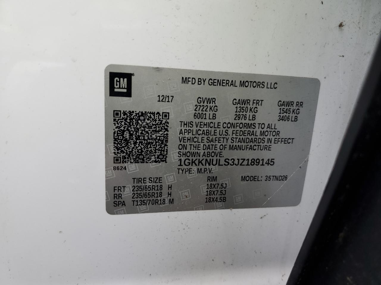 2018 GMC Acadia - Image 15