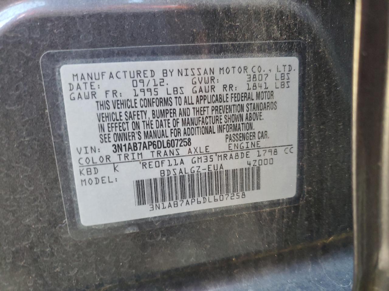 2013 Nissan Sentra - Image 14