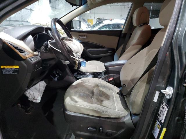  HYUNDAI SANTA FE 2014 Зеленый
