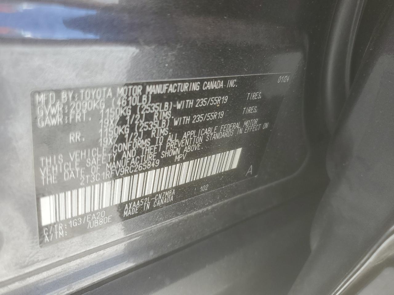 2024 Toyota RAV 4 - Image 14