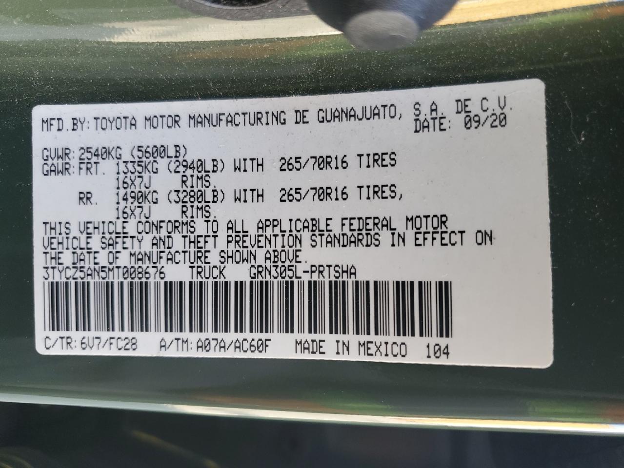 2021 Toyota Tacoma - Image 12
