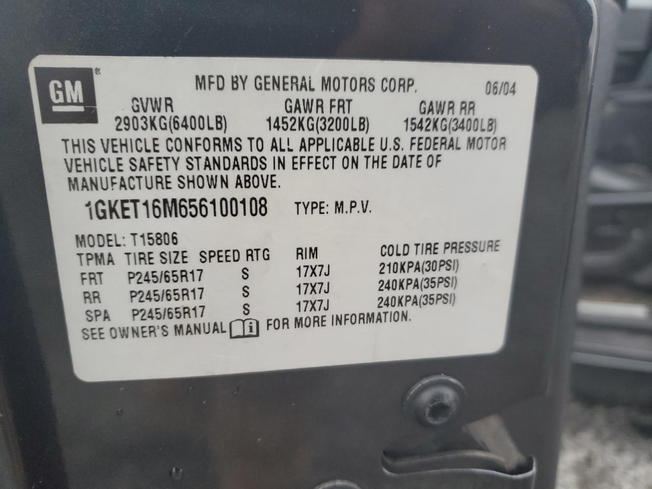 2005 GMC Envoy - Image 12
