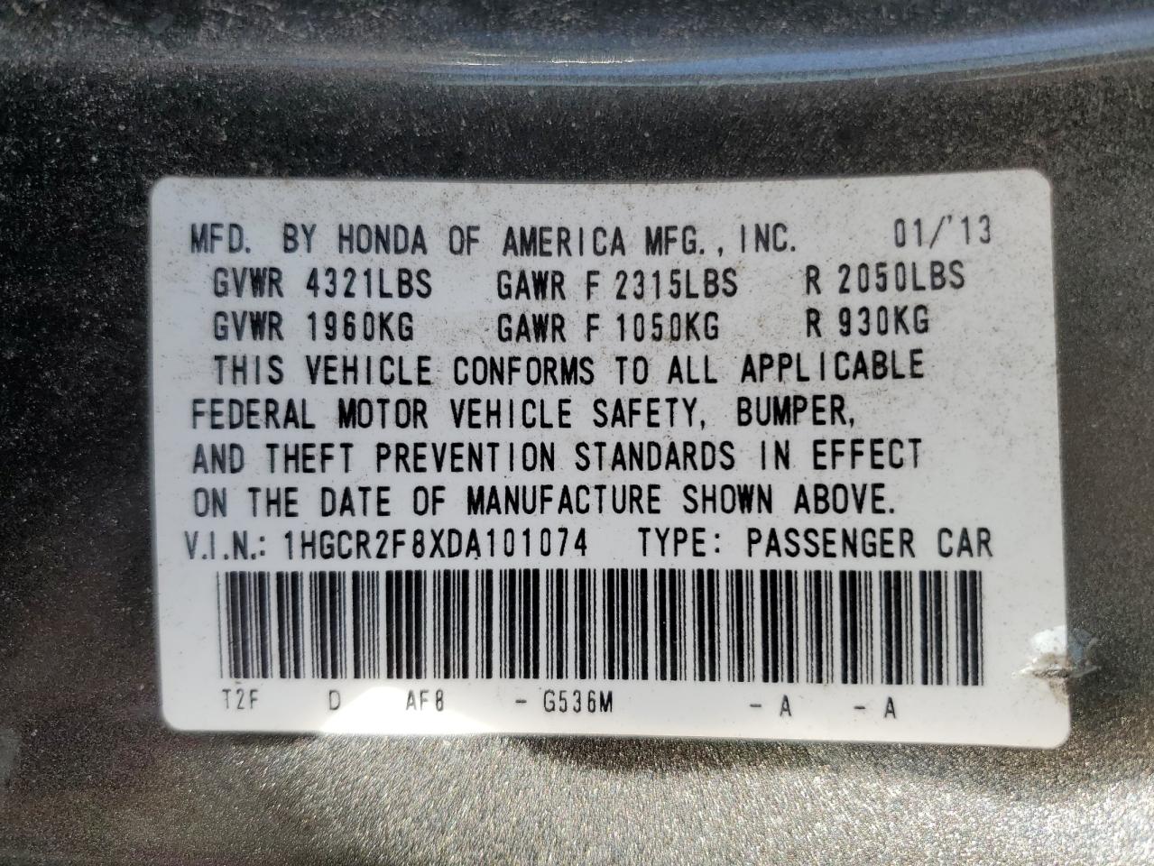 2013 Honda Accord - Image 13